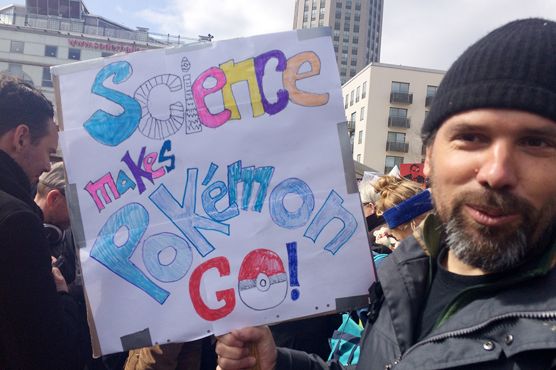 March for Science Umeå
