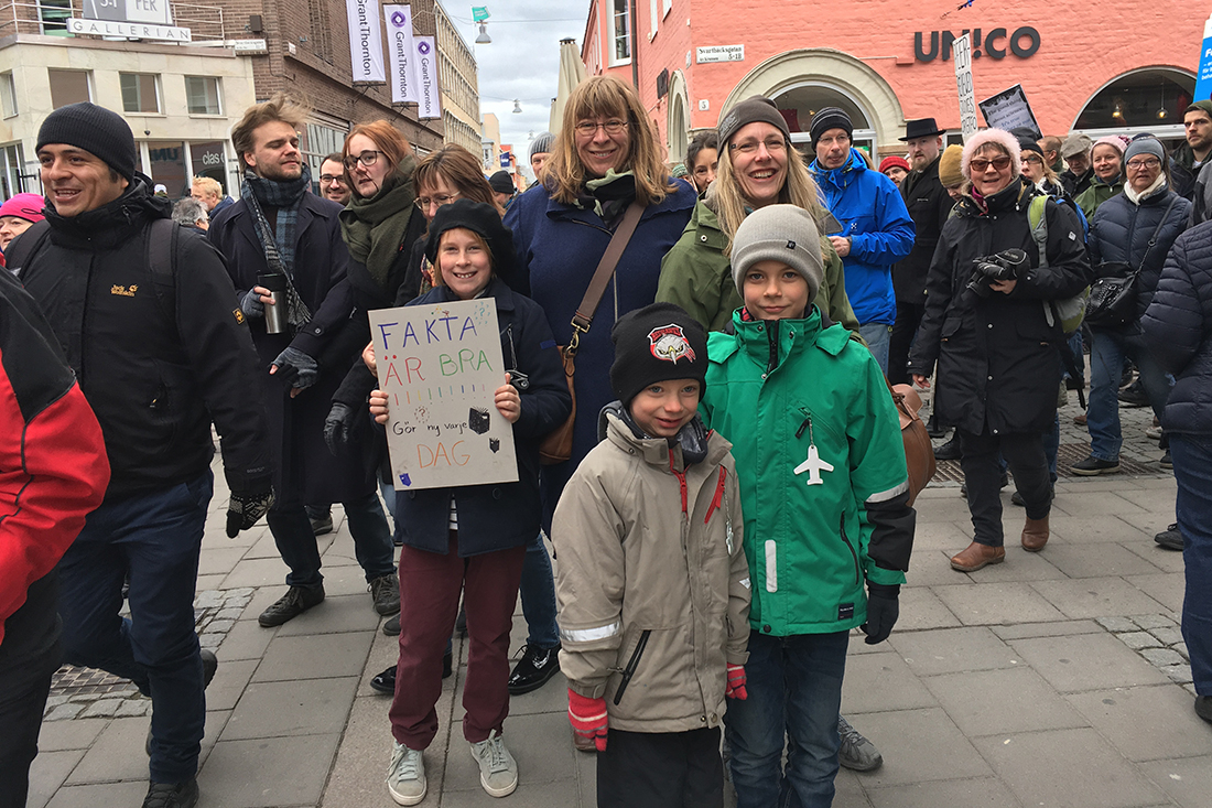 March for Science Uppsala