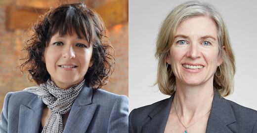 Emmanuelle Charpentier och Jennifer Doudna Foto: Hallbauer&Fioretti, Duncan Hull