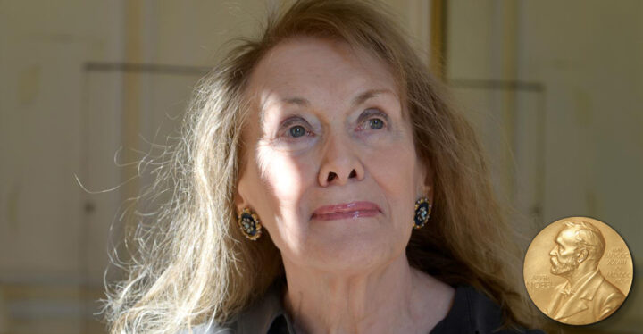Annie Ernaux Nobelpristagare i litteratur 2022. 