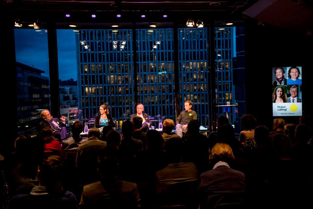 Nobel panel Photo: Alexander Mahmoud/Nobel Center 