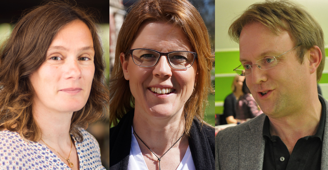 Mia Lindskog, Anna Rising och Klas Markström