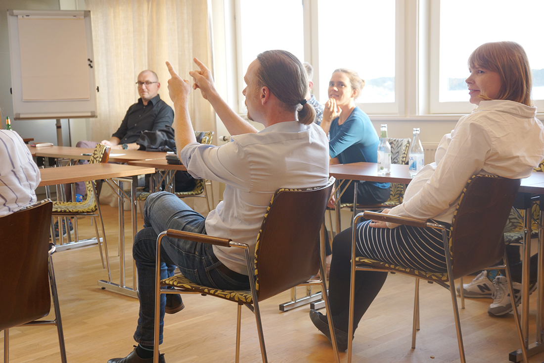 Septembermötet Foto: Sveriges unga akademi