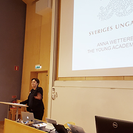 Anna Wetterbom, vd Sveriges unga akademi