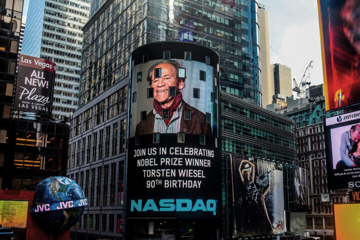Torsten Wiesel Foto: NASDAQ