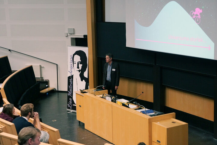 Ulf Danielsson på Lise Meitnerdagarna 2016 Foto: Annika Moberg/Sveriges unga akademi