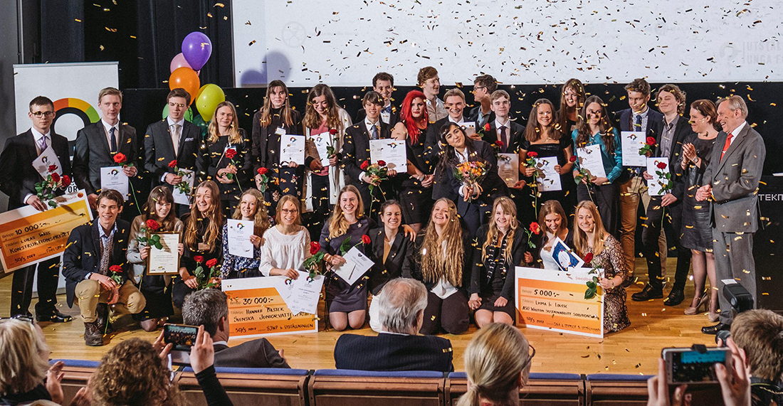 Utställningen unga forskare 2017 Foto: Ola Jacobsen