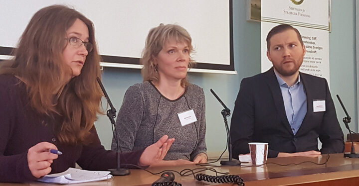 Panel på Vetjodagen16 Foto: Dag Kättström