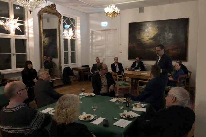 Vetenskaplig salong om humor Foto: SUA