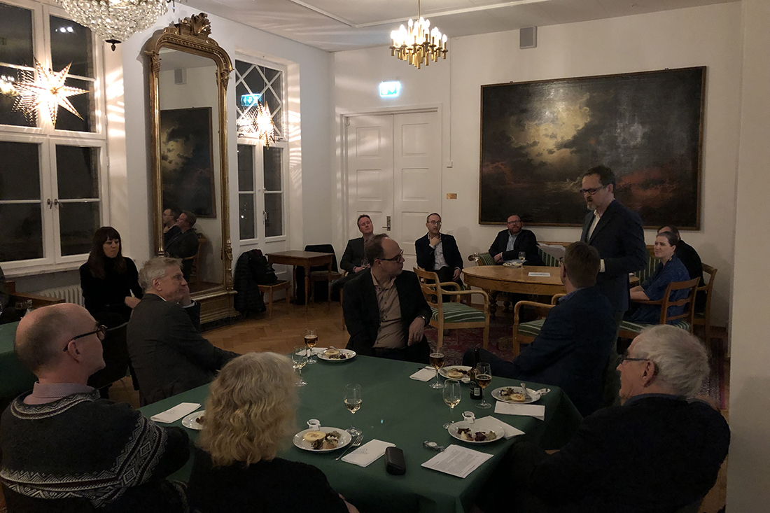 Vetenskaplig salong om humor Foto: SUA