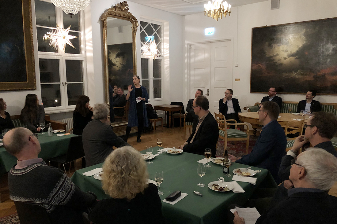 Vetenskaplig salong om humor Foto: SUA