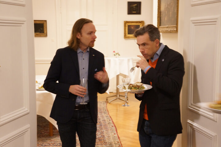 Vetenskaplig salong. Foto: Sveriges unga akademi