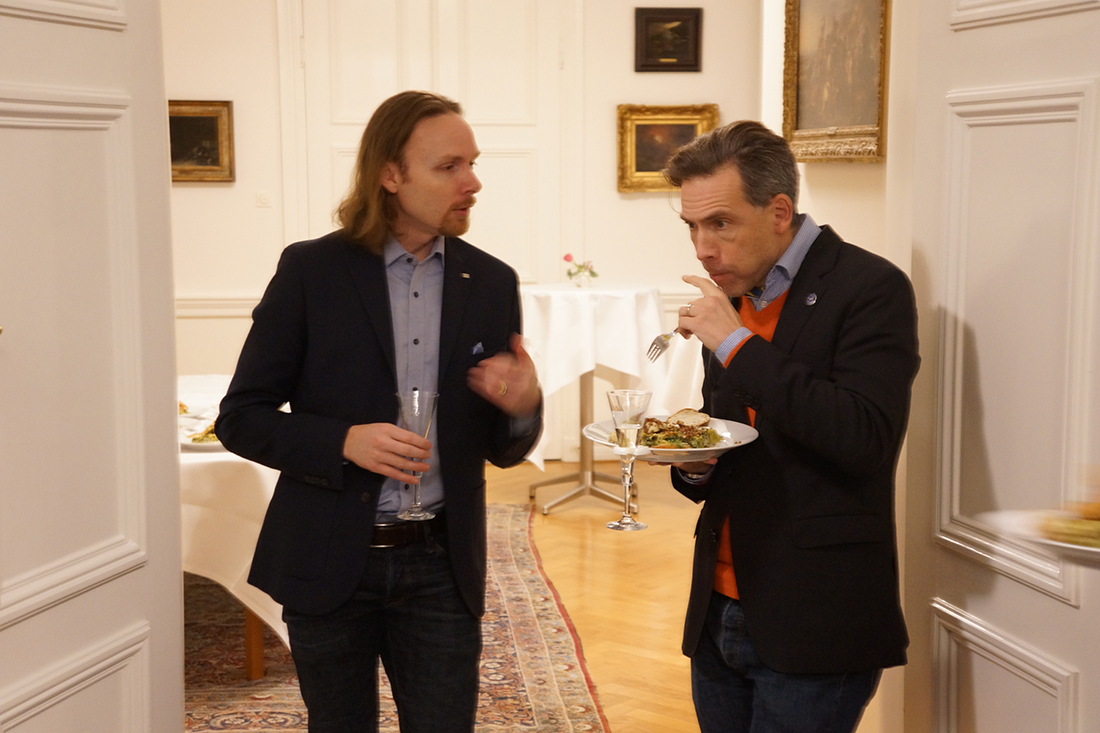 Vetenskaplig salong. Foto: Sveriges unga akademi