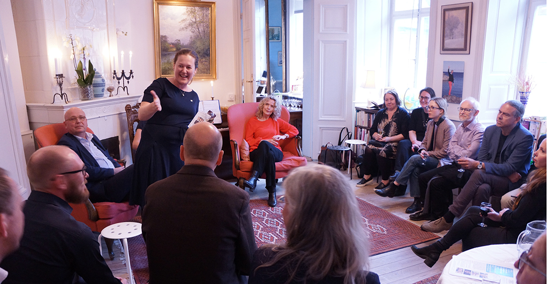 Vetenskaplig salong Foto: Sveriges unga akademi