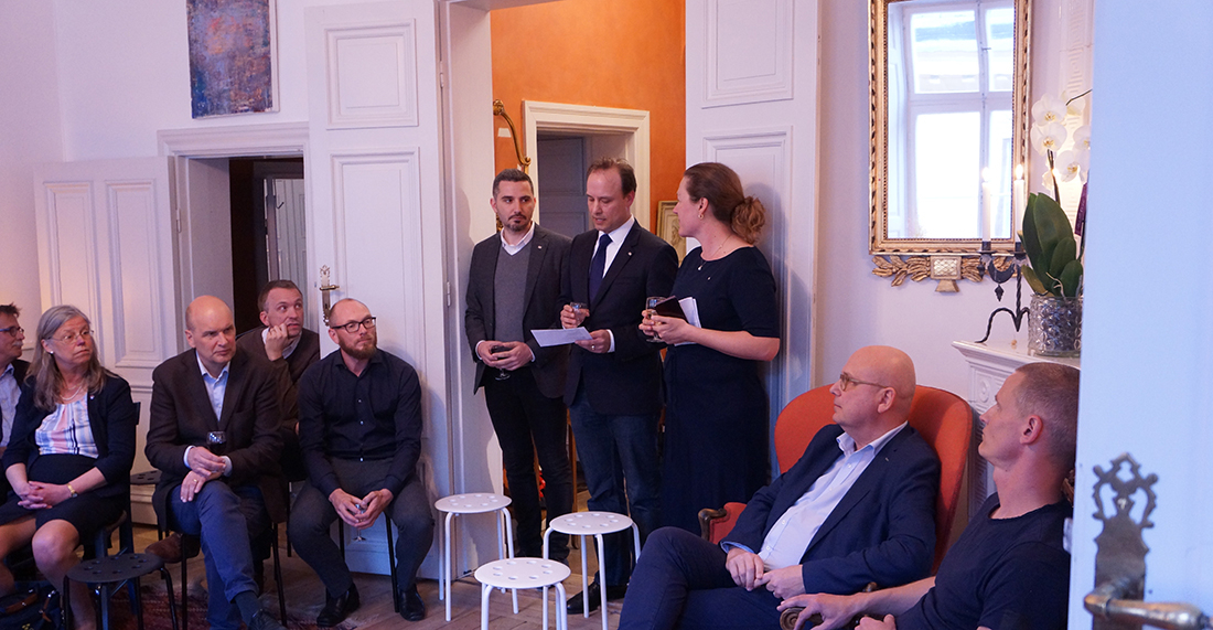 Vetenskaplig salong Foto: Sveriges unga akademi