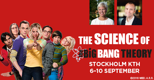 The Big Bang Theory utställning logo
