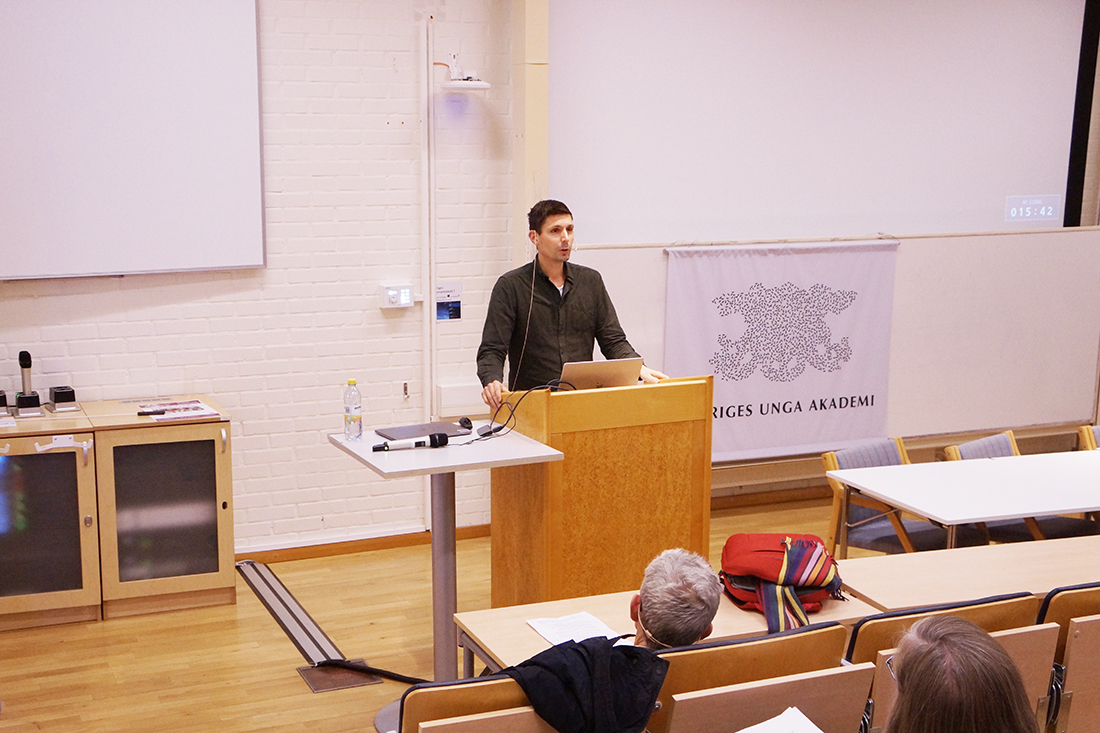 David Brax Foto: Sveriges unga akademi