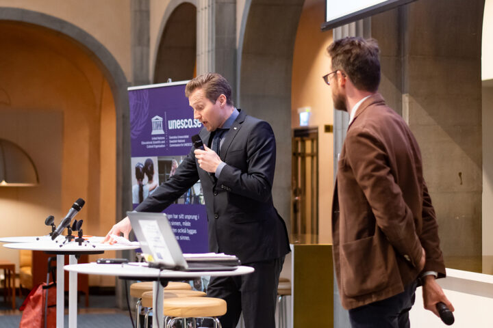 Jonas Olofsson, Richard Sannerholm Photo: Erik Thor/Young Academy of Sweden